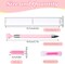 21 Pcs Diamond Painting Pens Kit, 1 Pcs Refillable Wax Pen with 20 Pcs Wax, Rotating Glue Point Drill Pen for Nail Art, Diamond Art Accessories and Tools, Quickly Pick Up Beads Gems (Pink)